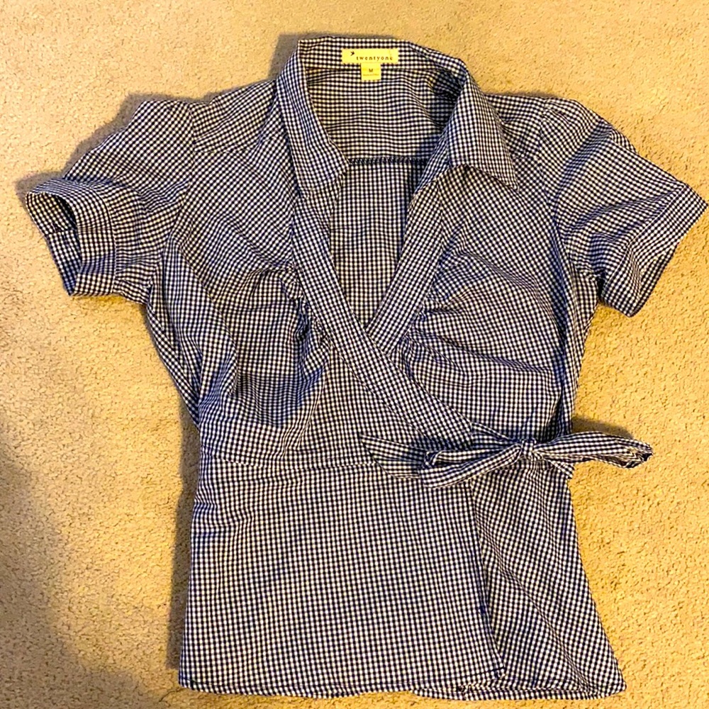 Forever 21 checkered top